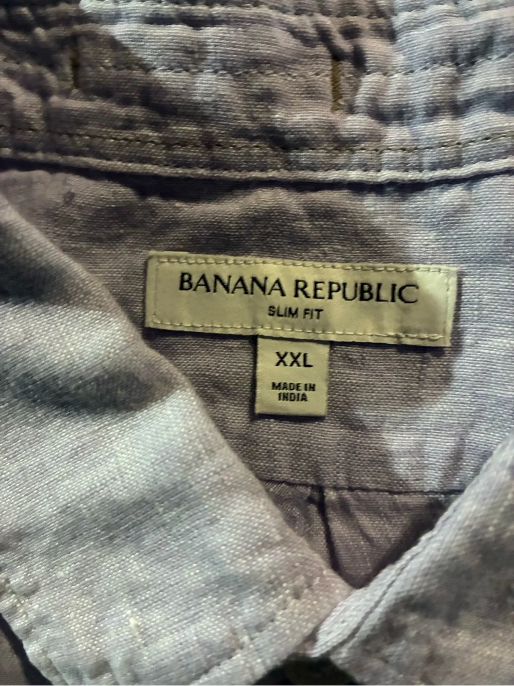 Banana Republic Light Lavender Long-Sleeve Button-Down Shirt